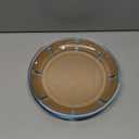 FOYO Basics Glass Plate Set, 10 inch Round Tempered Glass Dinner Plates, Glass Serving Dinnerware, Set of 2