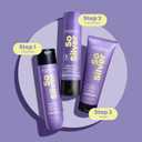 Matrix So Silver Purple Conditioner - Removes Brassy Yellow Undertones, Color Depositing & Toning, Pigmented Conditioner For Blondes and Greys, Vegan