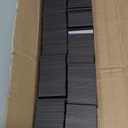 500 Pieces Magnetic Data Card Holders Channel Magnetic Label Holders Labels Racks with Magnets with 500 Protective Films and 1000 Replacement Strips for Metal Racks Shelf Bin (1 x 2 Inch)