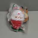 Threan 3 Pieces Christmas Plush Toys Santa Claus Plush Doll Reindeer Stuffed Animal Snowman Christmas Stuffed Animal Set for Boys and Girls Xmas Decorations Home Office Car Ornament, 9 Inch