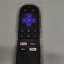 Roku Voice Remote | Replacement TV Remote Control with Voice Control, Simple Setup, & Pre-Set App Shortcuts - Compatible with Roku TV, Players, & Audio Devices (Pack of 1)