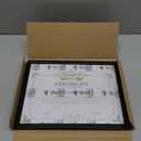 Giverny 8.5x11 Picture Frames, Black Photo Frames for Wall or Tabletop Display, Simple Design Glossy Finish Frame Perfect for Home Decoration, Office, Certificate Frame