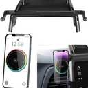 Car Magnetic Phone Mount for Honda Odyssey 2018 2019 2020 2021 2022 2023 2024 Auto Interior Accessories Best Cellphone Holder Fast 15W Wireless Charger Cell Phones Charging Screen Stand Cradle