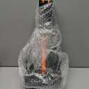 32" Tall Non-Breakable Pooper Scooper for Large Dogs - Lightweight, Foldable Design with Extra-Long Handle (Orange)