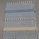 Artoid Mode Sky Blue Farmhouse Woven Table Runner, Seasonal Holiday Rustic Kitchen Dining Table Decoration for Home Party Decor 12x72 Inch