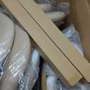 Sweetcrispy Bar Stools Set of 4, Modern Swivel Bar Chairs, Adjustable Fabric Upholstered Barstools Counter Height with Backrest for Bar, Kitchen Island, Dining Room, Beige