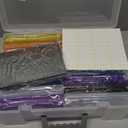 Amazon Basics 4" x 6" Photo Storage Case and Craft Organizer with 16 Inner Cases