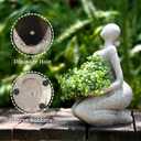 Large Planters for Outdoor Indoor Plants Head Face Planter Pot Unique Succulent Planters Flower Vase with Drainage Hole New Life