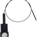 3" x 48" Cable Waste Valve | RV, Camper, Mobile Home tank valve | 4-ft release handle