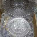 14 Pieces Tiered Cupcake Stand Set Gold 2-Tier 3-Tier Serving Stand Tower Tray with Round Rectangle Food Serving Trays Long Slim Dessert Stand for Party Wedding(Clear)