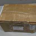 GDCZ Large Ceramic Butter Dish for Countertop Butter Keeper with Silicone Sealing, Natural Wooden Lid and Stainless Steel Knife, Kitchen Decor and Accessories for Kitchen Gifts (Black)