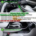 TACOBRO Custom-Fit Center Console Organizer Tray for 2025 2026 Hyundai Tucson Compatible with Gas Limited, Hybrid and Plug-in Hybrid Models, Fit Shift by Wire Mechanism on the Steering Column Only