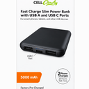 CellCandy Fast Charging Power With USB 5000 MAh