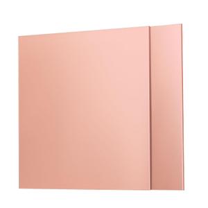 2 Pack 99.9% Pure Copper Sheet,6"x6" 24 Gauge(0.5mm) Thickness, Film Attached Copper Plate, Prefect for Jewelry, Crafts, modelers Electronic Components, Architectural Decoration