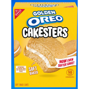 3 Packs Golden Oreo Cakesters, BB Date: 07/22/2026