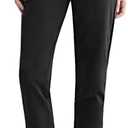 Weintee Women's Cotton Jersey Pocket Joggers XL -Black