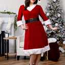 Women Christmas Santa Claus Costume M