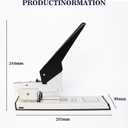 Heavy Duty Stapler with Staple Remover and 4000 Staples,High Capacity Large Stapler for 240 Sheet