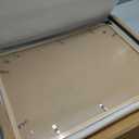 20x28 Picture Frame Set of 2, Wood Frame with Real Glass, Wide Border, 20X28 in