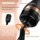 Natrial Hair Dryer Brush Blow Dryer Brush in One Hot Air Brush for Drying and Straightening, Volumizer Multi-Styler Smooth Curls for All Hair Types, Frizz-Free Blowout Brush for Salon Quality