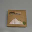 3-Pack Organic Baby Swaddle Sleep Sacks - Swaddles for Newborns, Infant 0-3 Months, Baby Girls, Boys, Soft & Snug Newborn Sleep Sack, Nursery Swaddling Blankets (Angelic, XS)