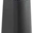 Casabella Hygienic Toilet Bowl Brush with Caddy, Black