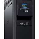 CyberPower CP1500PFCLCD PFC Sinewave UPS Battery Backup and Surge Protector
1500VA/1000W, 12 Outlets, AVR, Mini Tower, UL Certified