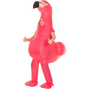 Morph Inflatable Flamingo Costume Adult, Flamingo Inflatable Costume, Blow Up Flamingo Costume, Flamingo Blow Up Costume, Adult Inflatable Costume
