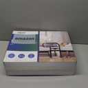 Bed Rails for Elderly Adults Safety, Foldable Bed Assist Rails for Seniors with Sensor Light & Storage Pocket, Adjustable Height, 180° One-Hand Folding Bed Side Rails Fit King Queen Full Twin