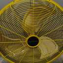 20'' Large Solar Fan, Battery Operated Camping Fan for Outside, Portable Rechargeable Cordless Floor Fan, 360 Tilt, USB Output, Wireless, for Home Garage Outdoor Patio Gazebo Greenhouse RV
