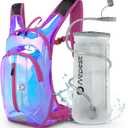 Nepest Hydration Pack Backpack for Women & Men, Lightweight Water Backpack with 2L Water Bladder for Hiking Cycling Running Biking