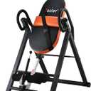Teclor Inversion Table for Back Pain Relief, 350 lbs Capacity Strength Training Inversion Equipment, Decompression Table for Pain Therapy Training with Safe Belt & Comfortable Ankle Holders
