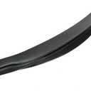 KUAFU Front Bumper Center Chin Lip Spoiler Compatible with 2012-2017 BMW F10 M5 Front Splitter Body Kit Carbon Fiber R Style