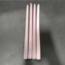 Viyffo 12 Inch Purple Taper Candles Set of 4 Unscented Smokeless Long Tall Tapered Candle for Candlesticks Sticks Wedding Advent Home Decor Dinner Christmas