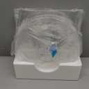 HBlife 360 Rotating Makeup Organizer Plus Size Adjustable Carousel Large Capacity Revolving Perfume Organizer Skincare Organizers Cosmetic Storage Spinning Holder for Vanity, Clear