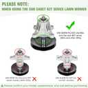 918-06978 618-06978 Spindle Assembly Fit for Cub Cadet/MTD/Troy Bilt 54 Inch Mower Deck ZT1-54 ZT2-54 RZT-L54 RZT-S54 XT1-ST54 XT1-GT54 XT2-GX54 TB2454, Fit for Craftsman T8400 G8400 Z6660 2 Pack