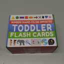 Toddler Flash Cards - Learn Colors, Numbers, Shapes, Opposites on Thick Jumbo Flashcards for Early Learners - Teacher Designed for Preschool, Kindergarten & Toddlers