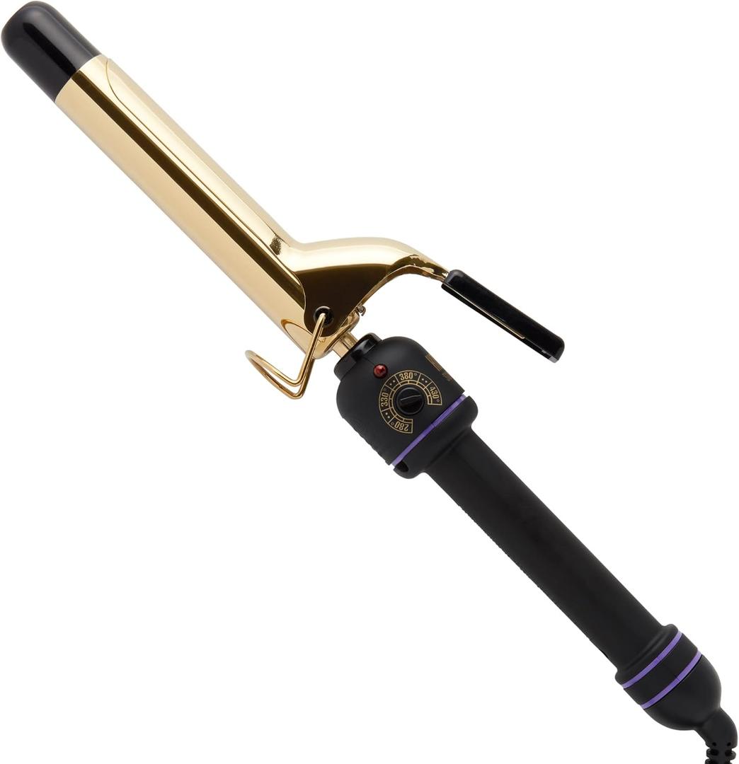 Hot Tools 1" Curling Iron for Beginners | Long-Lasting Results, Defined Curls and Easy to Use with Temperature Control for All Hair Types up to 430 (1 Inch (Pack of 1))