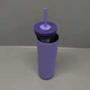LifeStraw Go Series Tumbler  Double Wall Insulated Stainless Steel Water Filter, Thistle Purple, Designed for Everyday Use, Removes Bacteria, Parasites, Microplastics, and Improves Taste