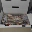 Rugcomf Living Room Rug 6x9 Rug Machine Washable Boho Area Rug Non Slip Vintage Low Pile Large Rug for Living Room, Bedroom, Farmhouse, Dining Room, Kids Playroom (Dark Espresso)