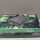 Rockville Krypton MF3 Black 4 Channel Marine Amplifier Boat Amp