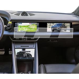 ECOZEN Screen Protector For 2024-2025 Porsche Macan Turbo Electric 10.9-Inch Integrated Screen - 9H Hardness Tempered Glass HD 2024-2025 Porsche Macan Turbo Electric Accessories Anti Fingerprints, 26"L x 5"W