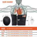 Everyday Medical Plus Size Umbilical Hernia Support Belt I Pain and Discomfort Relief from Umbilical, Navel, Ventral and Incisional Hernias I Hernia Binder for Big Men and Large Women I L/XL