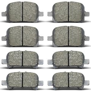 Ceramic Front Rear Brake Pad Set Fit For 2000-2004 For Toyota Avalon,2000-2001 For Toyota For Camry,2000-2003 For Toyota Solara, D707 D828