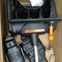 WORX Nitro 40V 12'' Cordless Snow Shovel, Electric Snow Thrower for 4-Car Driveway, Snow Removal with Brushless Motor & 2 Speed Control, 2 4.0 Ah Batteries and Charger Included, WG460