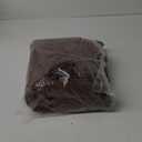 FOSSA Duvet Cover Set 100% Washed Cotton Linen Feel Super Soft Breathable Cozy Simple Style 3 Pieces Bedding Sets Solid Cocoa Brown Twin (Twin (68"  90"))