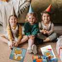 YP Latch Hook Kits for Kids Adults DIY Rug Tapestry Kits with Printed Canvas Embroidery Kits Festival Gifts Home Decoration (Fox,11.8inch X 11.8inch)