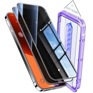 Opxyl Unbreakable 9H+ Glass for iPhone 15 Pro Max Screen Protector [Military Grade Shatterproof][Full Coverage Protection] HD Screen Protector 15 Pro Max Longest Durable Tempered Glass, 4 Packs