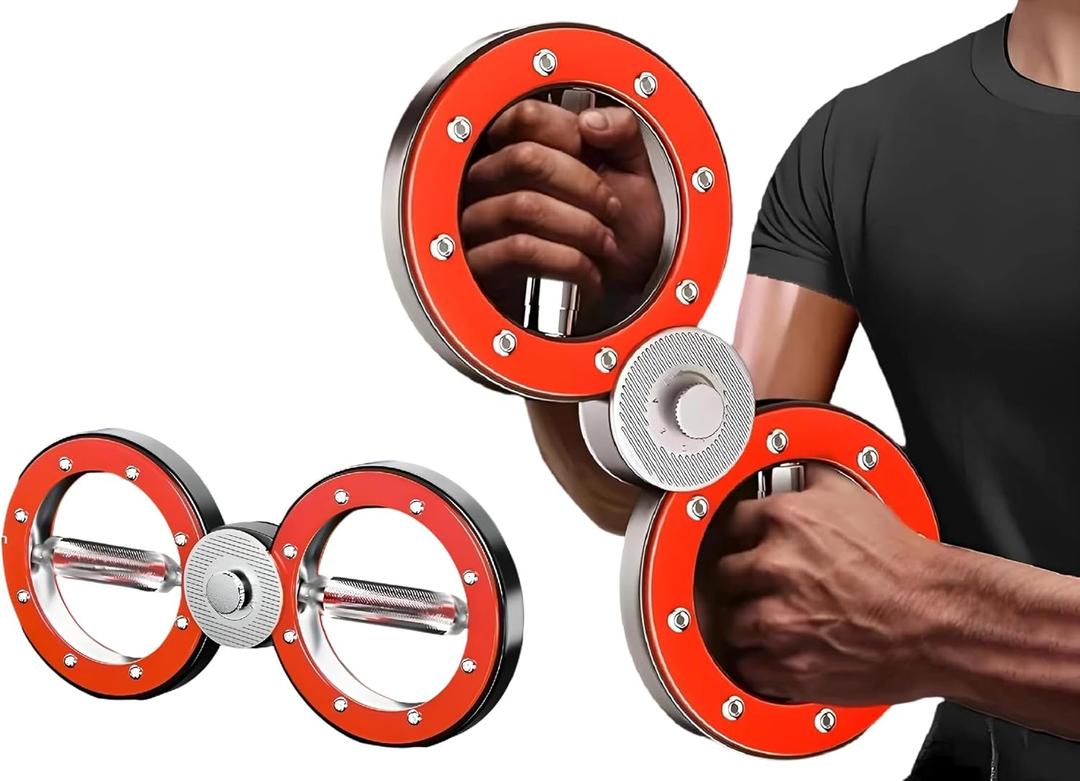 2026 New Spinning Rotator Burn Machine Arm Workout 360°Rotatable - 12 Pound Arm Workout Adjustable Resistance Rotate Arm Exerciser Trainer Machine, Fore Arm Strength Trainer, Home Gym Trainer for Men