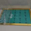 LaVie Home 14 x 22 Picture Frame, Large Poster Frame with High Definition Plexiglass, Horizontal or Vertical Wall Gallery Poster Frames Suitable for Photos, Artworks, Posters,Puzzle, Gold 1pc